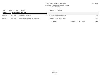 STLCO TIF 2004 TAXABLE.pdf - St. Louis County Department of ...