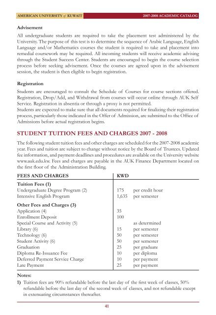 2007-2008 Academic Catalog (4-Aug-2007).indd - AUK