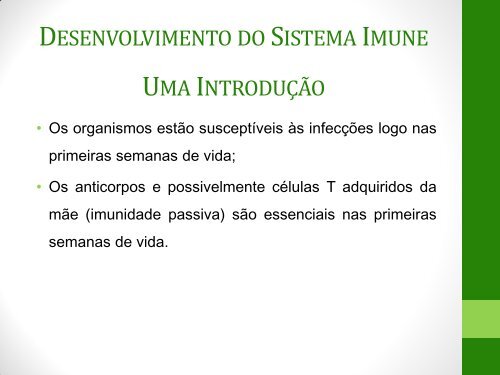 IMUNIDADE NO FETO E NO RESCÃƒÂ‰M NASCIDO ... - Unesp