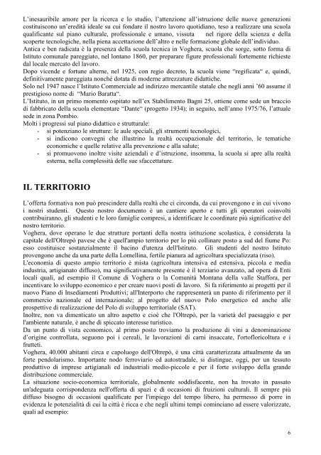 Piano dell'Offerta Formativa - Istituto Istruzione Superiore Maserati