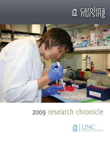 2009 research chronicle - School of Nursing - The University of ...