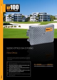 Fibra Ottica NODO OTTICO DA ESTERNO - C2D Technology