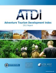 Adventure Tourism Development Index, 2011 - Adventure Travel ...