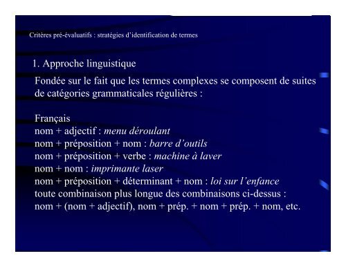 PDF, 57 Ko - Observatoire de linguistique Sens-Texte (OLST ...