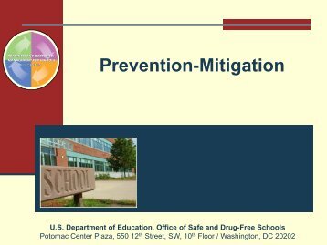 Prevention-Mitigation - Readiness and Emergency Management for ...