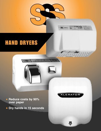 CS-202 Hand Dryers - Triple S