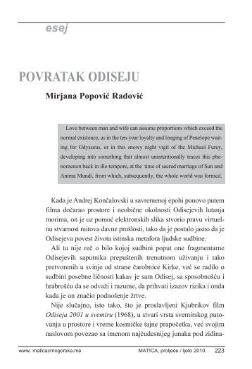 09 mirjana popovic radovic.pdf - Matica crnogorska