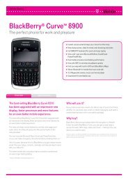 BlackBerry® Curve™ 8900