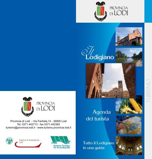 Agenda del Turista - Turismo Provincia di Lodi