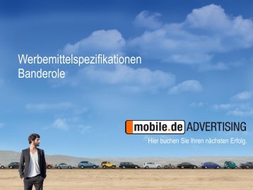 Banderole - mobile.de Advertising