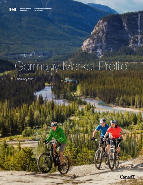 Germany Market Profile - Canadian Tourism Commission - Canada