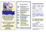 Programm Gegenwartsliteratur in der - Fachverband Deutsch