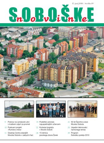 Soboške novine številka 89 ______ 15. jun. 2010