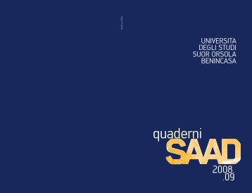 quaderni SAAD n. 2 - Istituto Universitario Suor Orsola Benincasa