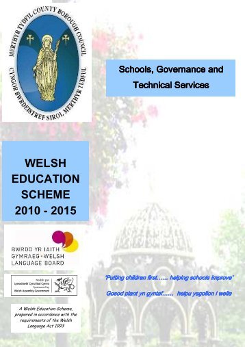 WELSH EDUCATION SCHEME 2010 - 2015 - Merthyr Tydfil County ...