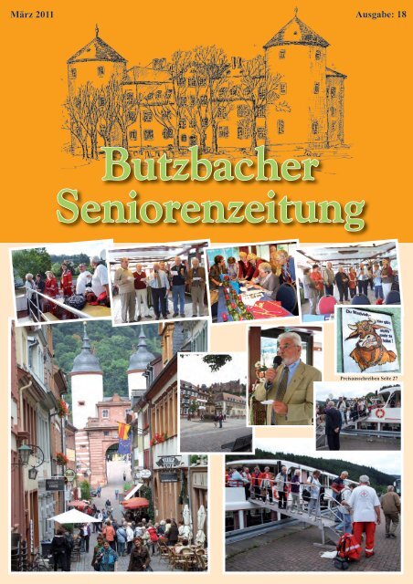 Butzbacher Seniorenzeitung - Seniorenbeirat Butzbach