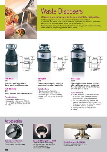 AccessoriesWaste Sorters & Disposers, Wine ... - Raymac Kitchens