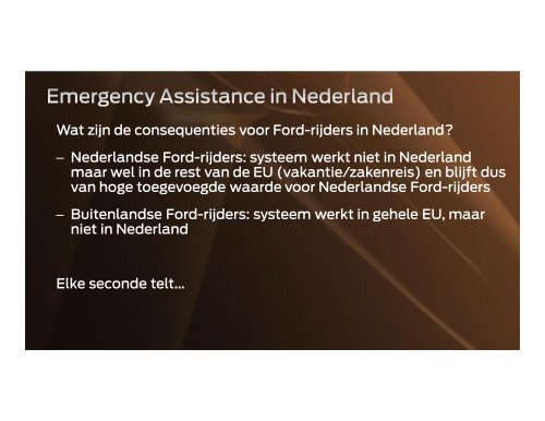 Download hier de Ford-presentatie over Emergency Assistance in ...