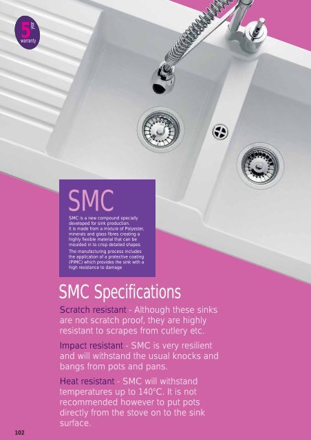 SMC Specifications - Raymac Kitchens
