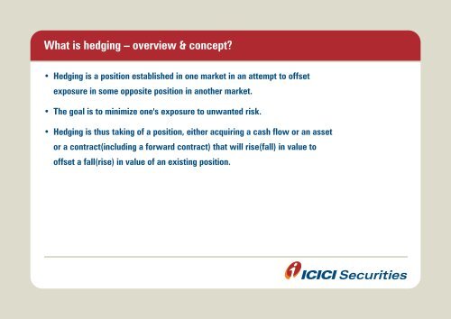 View the Currency presentation - ICICI Direct