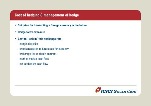 View the Currency presentation - ICICI Direct