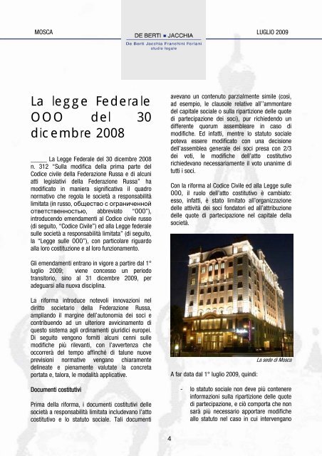 Download pdf - Studio Legale De Berti Jacchia Franchini Forlani