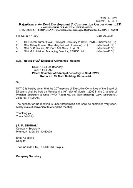 agenda for 20th ec meeting rsrdc com how to prepare an agenda