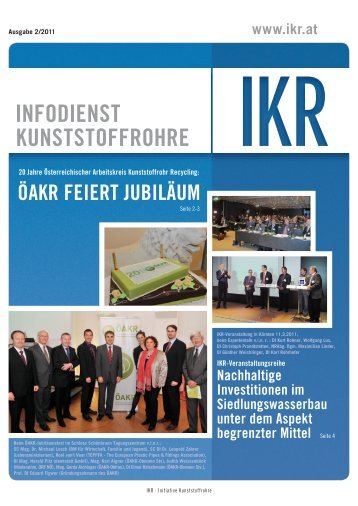 InfodIenst Kunststoffrohre - IKR