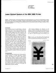 Laser-Optical System of the IBM 3800 Printer - Loreti.it