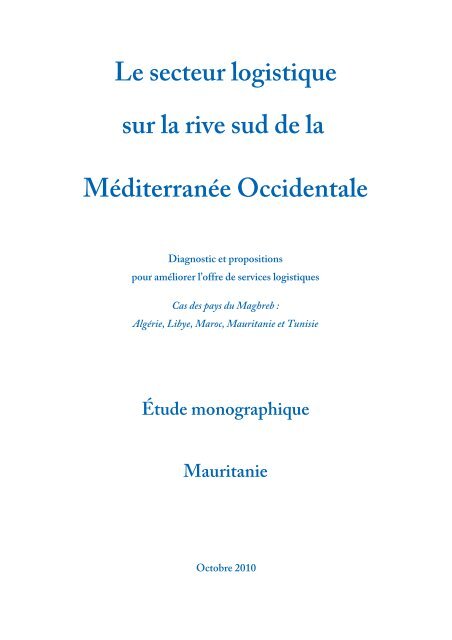 Ãtude monographique Mauritanie - cetmo