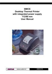 SMICE Desktop Thermal Printer with integrated power supply 112 ...