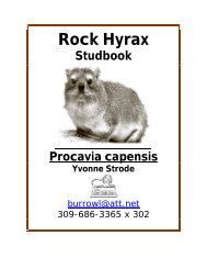Final Hyrax Studbook.pdf - Peoria Zoo