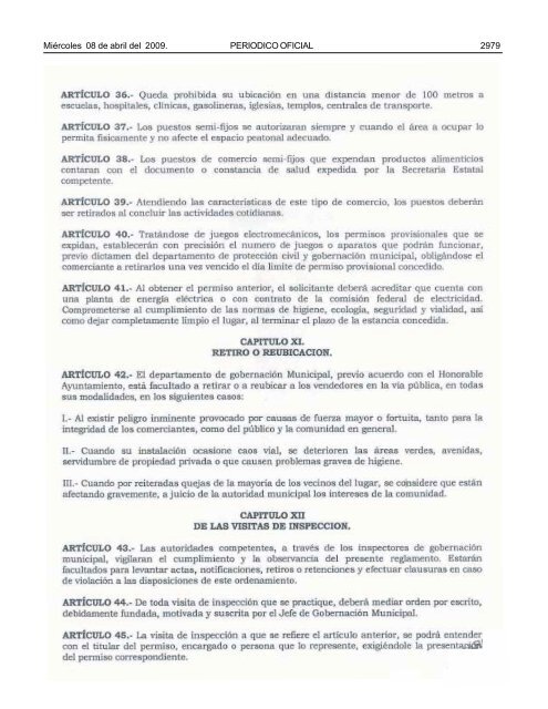 MiÃ©rcoles 8 de abril del 2009 - Gobierno del Estado de Chihuahua