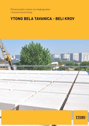 YTONG BELA TAVANICA - BELI KROV