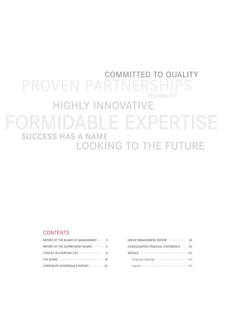 annual Report 2009 - STRATEC Biomedical AG