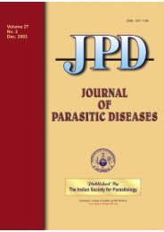 Vol 27 No 2 December - The Indian Society for Parasitology