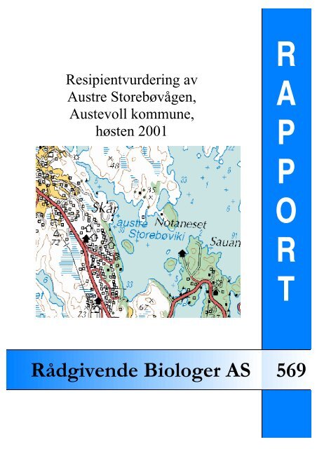 Resipientvurdering av Austre StorebÃ¸vÃ¥gen, Austevoll kommune ...