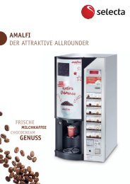 amalfi der attraktive allrounder genuss - Selecta Deutschland GmbH