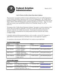 b. GoMex Route Operations Guidance - FAA