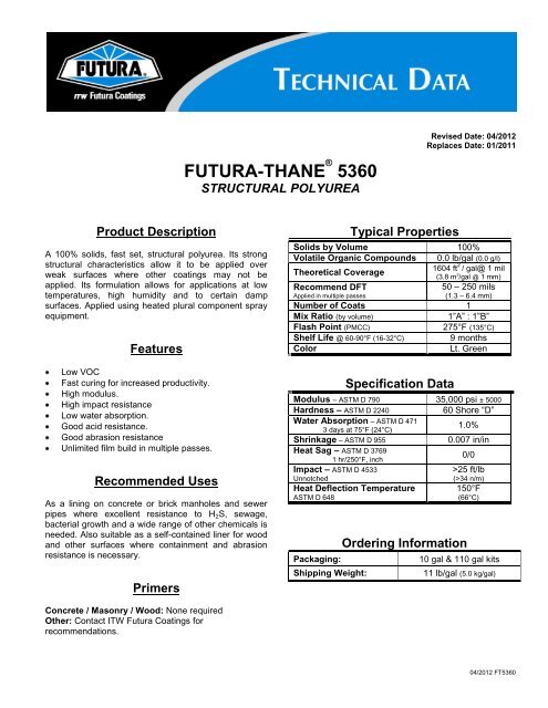 5360 - ITW Futura Coatings