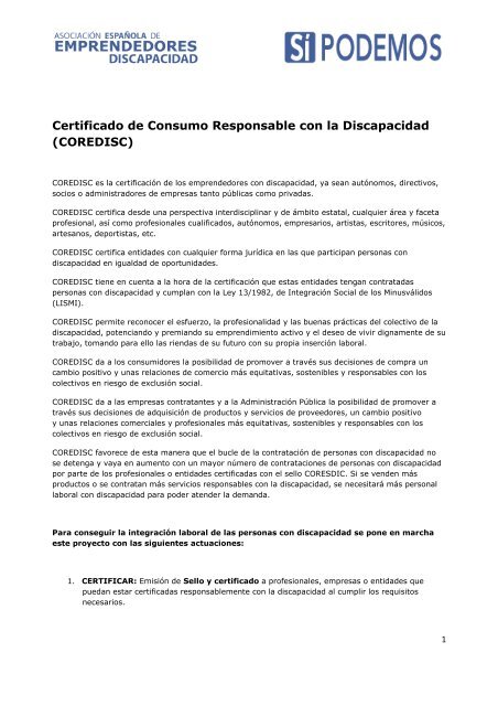 Certificado de Consumo Responsable con la ... - culturaRSC.com