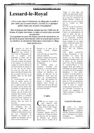 Extrait du progrès de 1930 - Lessard-le-National