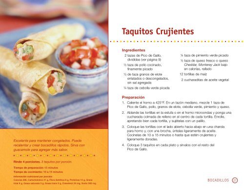 Recetas Latinas Saludables Hechas con Amor - California ...