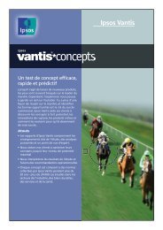 Ipsos Vantis Concepts