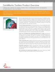 SolidWorks Toolbox datasheet - Solid Solutions