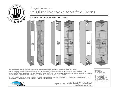 frugal horn com v2 Olson Nagaoka Manifold Horns