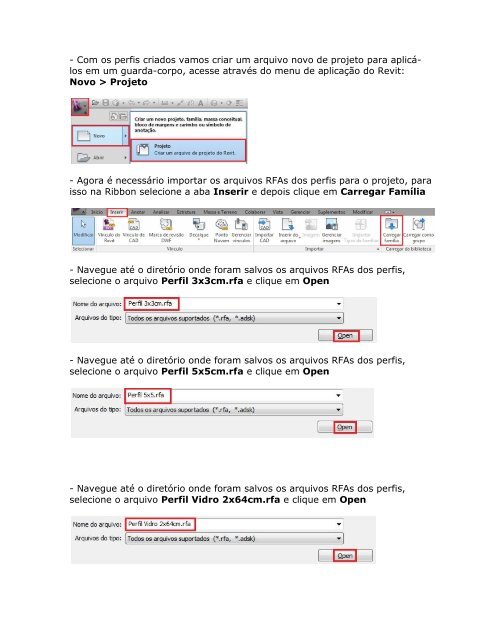 PROCEDIMENTO PARA CRIAÇÃO DE PERFIS PARA GUARDA ...