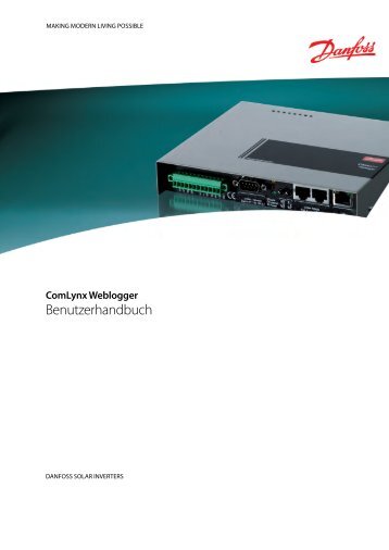 ComLynx Weblogger - Danfoss