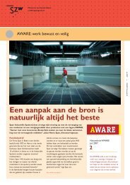 Nieuwsbrief AWARE juli 2007 - Bureau KLB