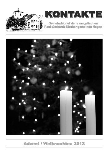 Advent/Weihnachten 2013 - Evangelische Paul-Gerhardt ...